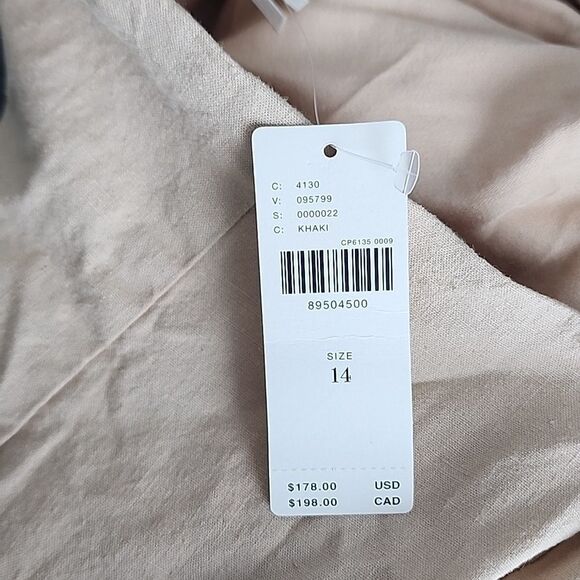 Anthropologie Ruched Slim Midi Dress size XL NWT - Picture 9 of 9